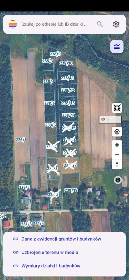 Działka budowlana Kaszewice-Kolonia. Zdjęcie 3