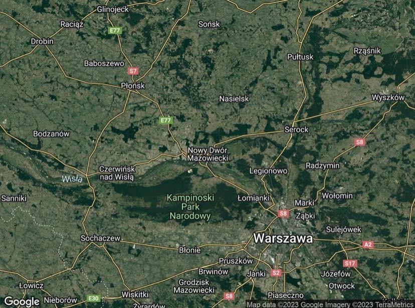 Działka inwestycyjna Nowy Dwór Mazowiecki, ul. Modlińska