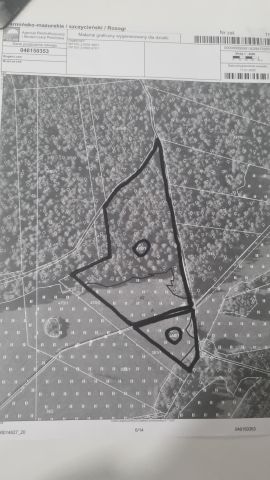 Działka rolna Dąbrowy. Zdjęcie 1