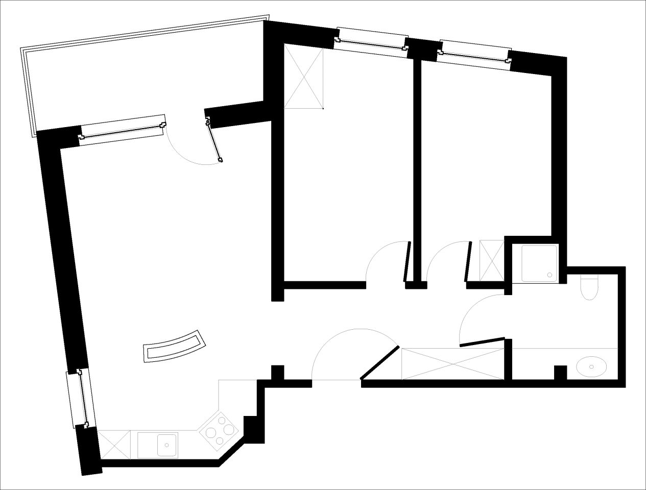 Mieszkanie 3-pokojowe Wrocław Krzyki, ul. Skarbowców. Zdjęcie 15