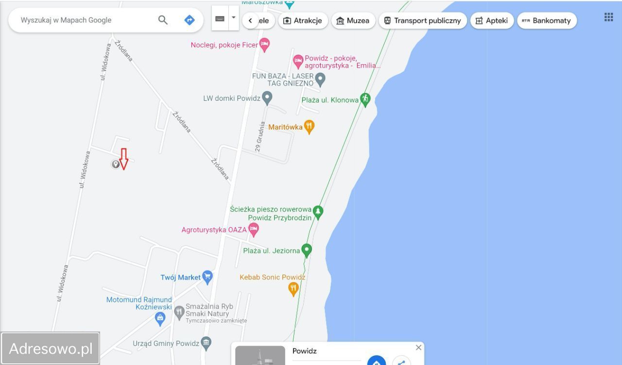 Działka rolno-budowlana Powidz, ul. Widokowa. Zdjęcie 20