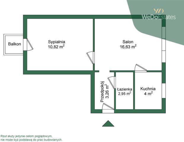 Mieszkanie 2-pokojowe Warszawa Wola, ul. Batalionu "Pięść". Zdjęcie 12