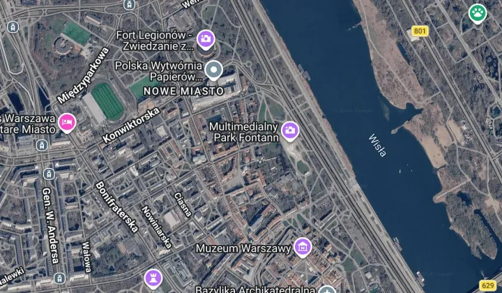 Mieszkanie 2-pokojowe Warszawa Śródmieście, ul. Kościelna