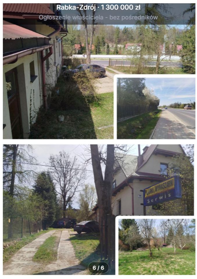 Nieruchomość komercyjna Rabka-Zdrój, ul. Zakopiańska. Zdjęcie 6