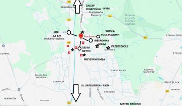 Działka inwestycyjna Warszawa Białołęka, ul. Frachtowa