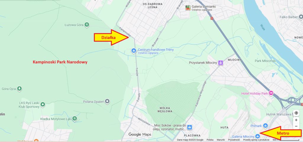 Działka budowlana Łomianki. Zdjęcie 13