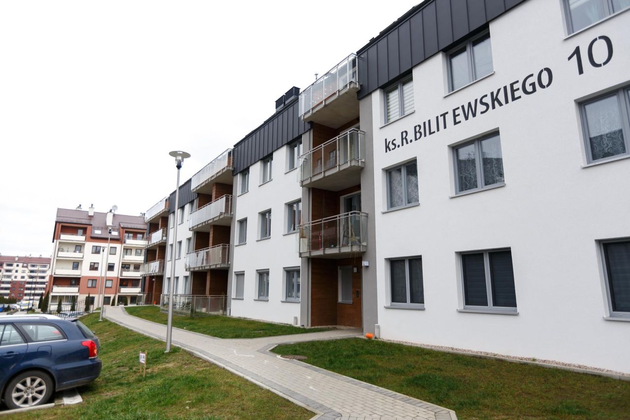 Mieszkanie 2-pokojowe Olsztyn Jaroty, ul. ks. Roberta Bilitewskiego