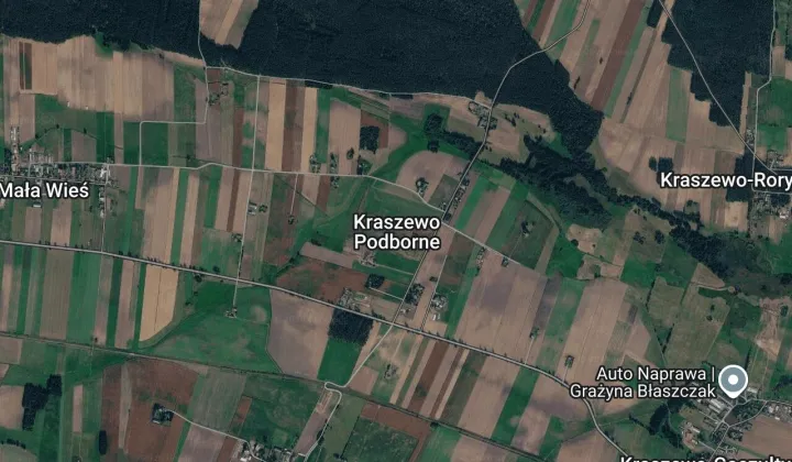 Działka siedliskowa Kraszewo Podborne