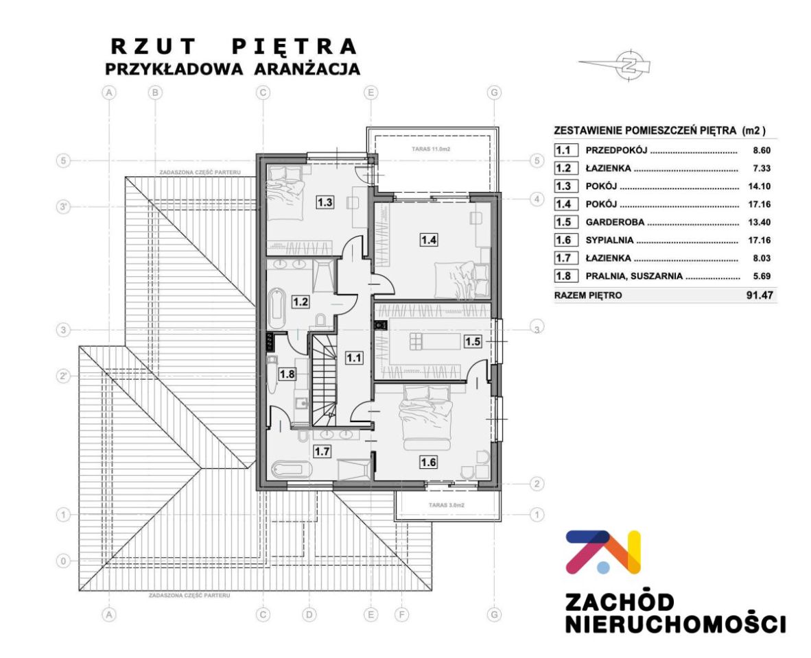 dom wolnostojący, 7 pokoi Zielona Góra Sucha. Zdjęcie 15