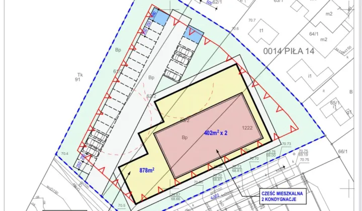 Działka budowlana Piła Podlasie-Przedmieście, ul. Henryka Wieniawskiego