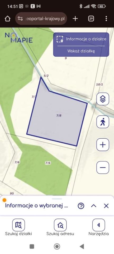 Działka rolna Mierzejewo. Zdjęcie 2