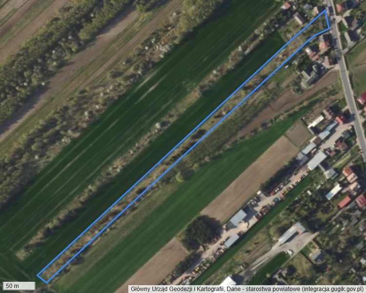 Działka siedliskowa Koluszki, ul. Brzezińska. Zdjęcie 2