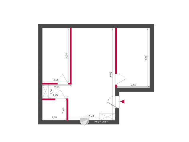 Mieszkanie 3-pokojowe Wrocław Krzyki, ul. Energetyczna. Zdjęcie 11