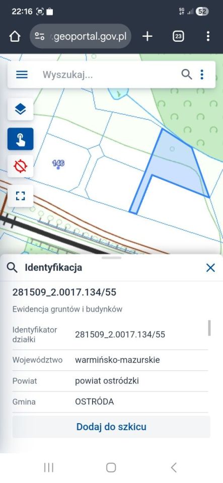 Działka budowlana Lubajny. Zdjęcie 3