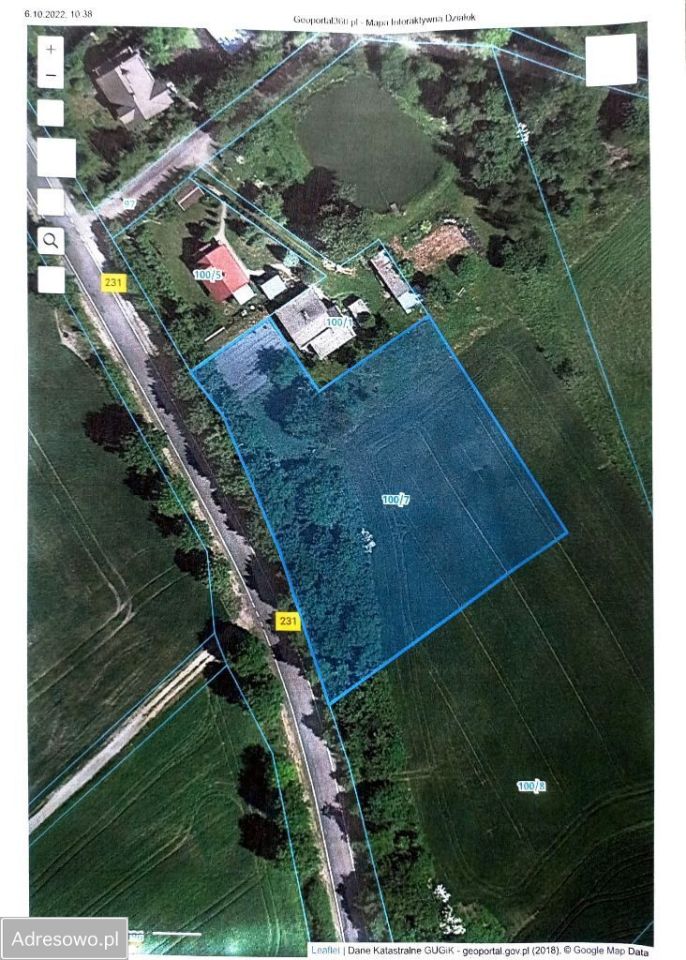 Działka rolno-budowlana Mirotki. Zdjęcie 2