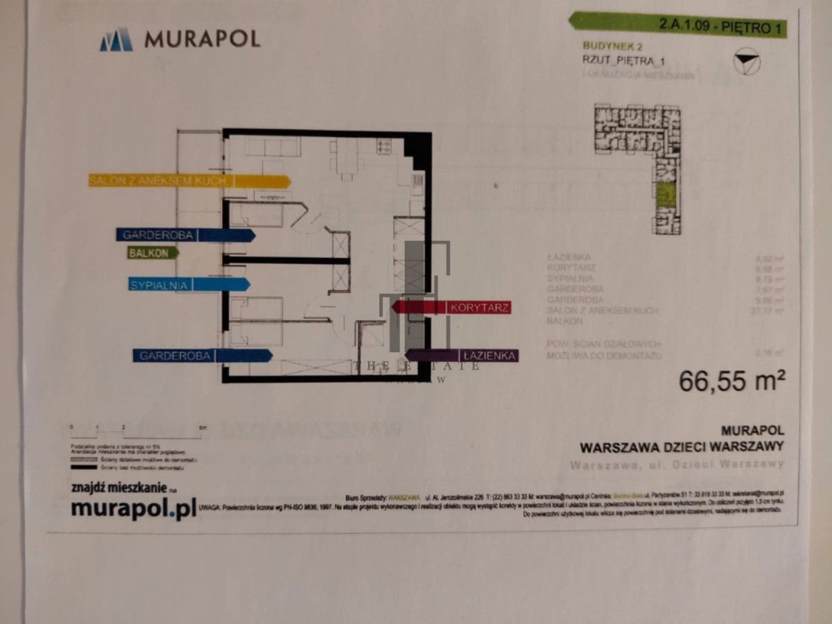Mieszkanie 4-pokojowe Warszawa Ursus. Zdjęcie 17