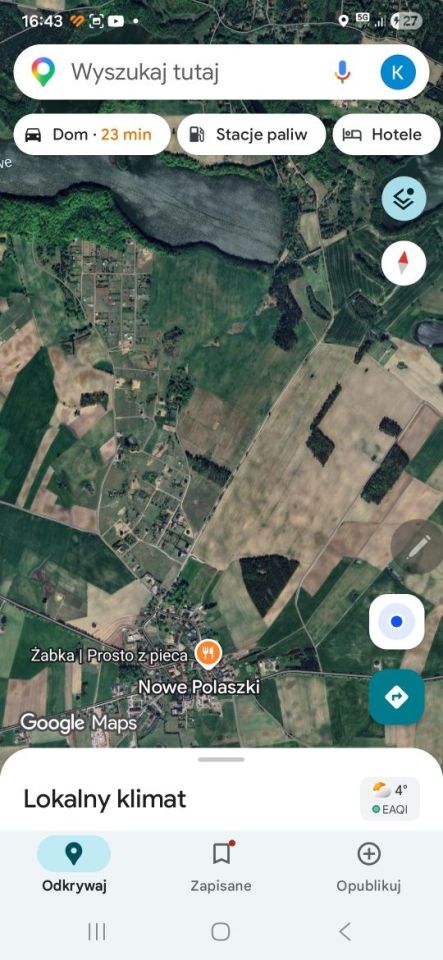 Działka budowlana Nowe Polaszki. Zdjęcie 3