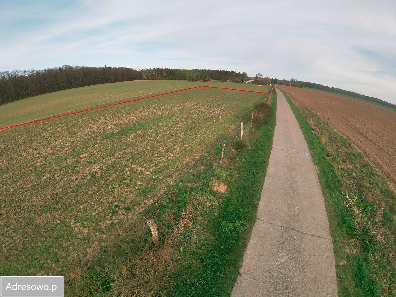 Działka budowlana Zagórzyca. Zdjęcie 5