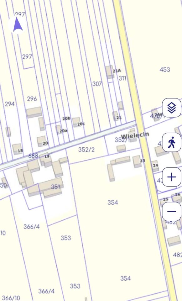 Działka budowlana Wielęcin. Zdjęcie 4