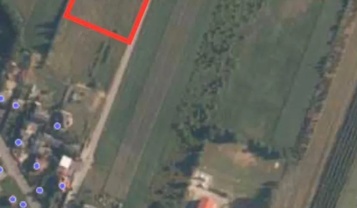 Działka inwestycyjna Cielądz