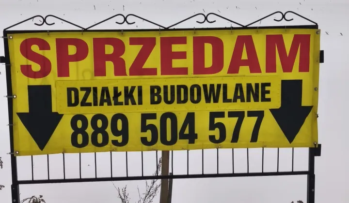 Działka budowlana Kuflew