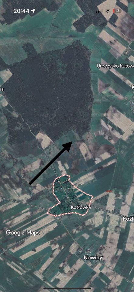 Działka rolna Kotłówka