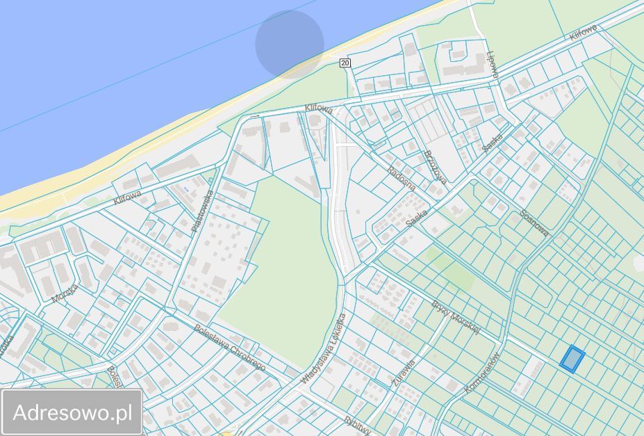 Działka budowlana Rewal. Zdjęcie 2