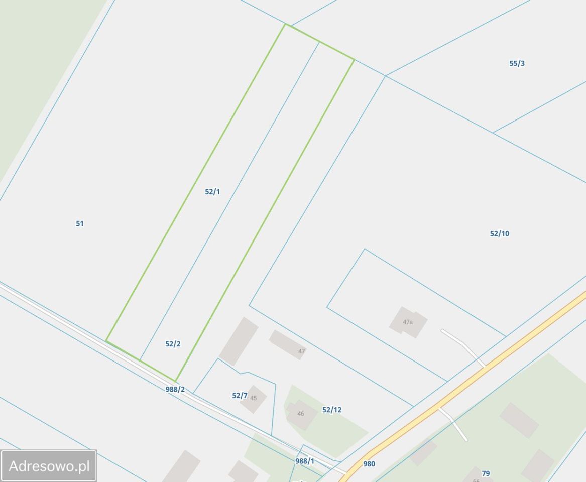 Działka rolno-budowlana Łuszczów Pierwszy. Zdjęcie 2