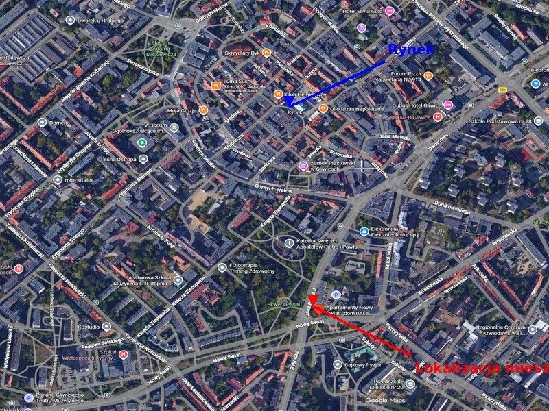 Mieszkanie 4-pokojowe Gliwice, ul. Nowy Świat. Zdjęcie 7
