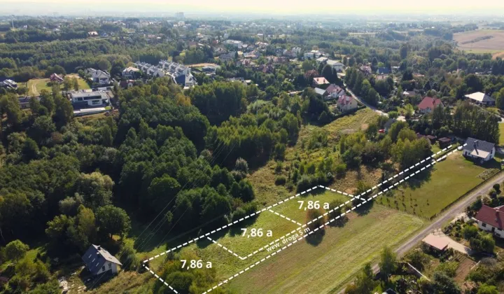 Działka budowlana Rzeszów, ul. Leśne Wzgórze