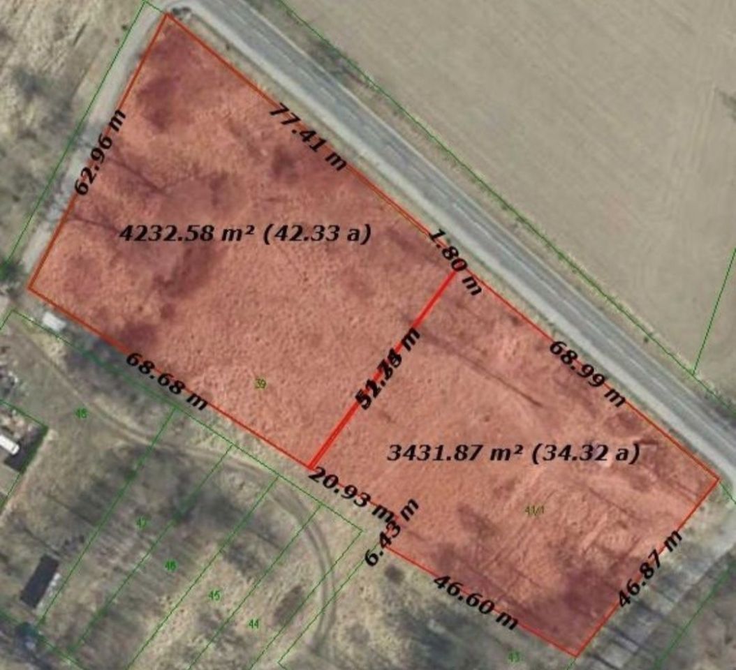 Działka budowlana Łysiny. Zdjęcie 7