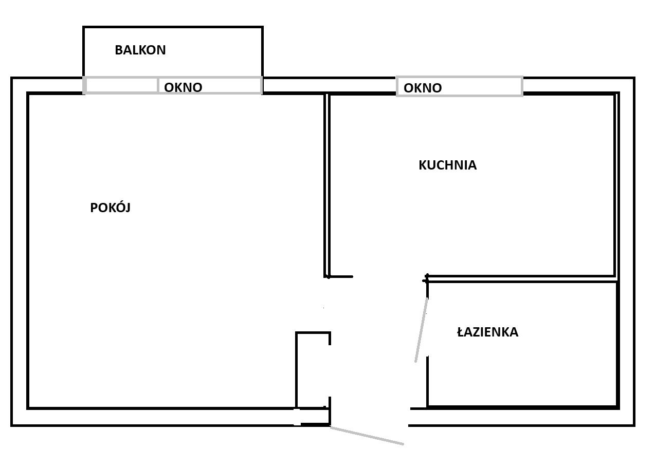 Mieszkanie 1-pokojowe Siedlce Centrum, ul. Kazimierza Pułaskiego. Zdjęcie 9