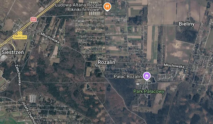 Działka budowlana Rozalin