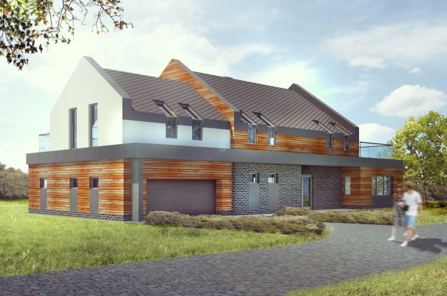 dom wolnostojący, 6 pokoi Tyrowo, ul. Wschodzącego Słońca. Zdjęcie 1