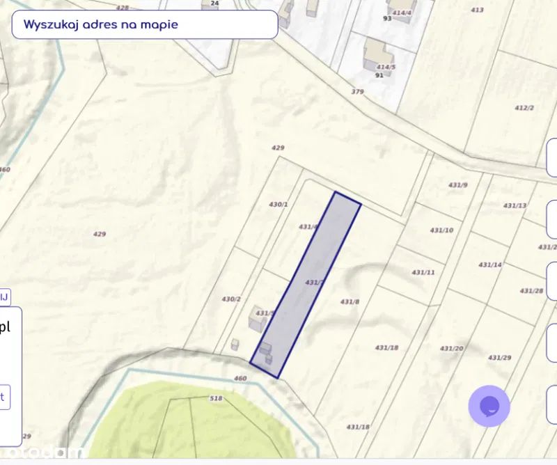 Działka budowlana Radawa. Zdjęcie 2