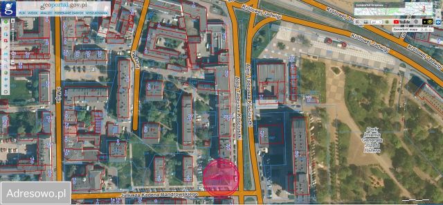 Działka budowlana Dąbrowa Górnicza Centrum, ul. Juliusza Kadena-Bandrowskiego. Zdjęcie 1