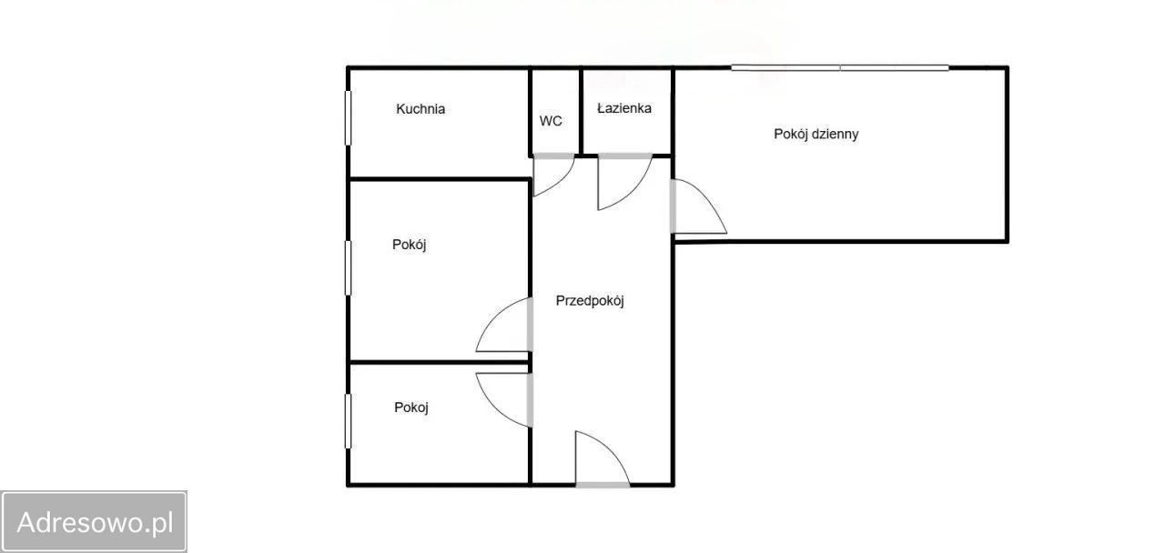 Mieszkanie 3-pokojowe Kielce Barwinek. Zdjęcie 12