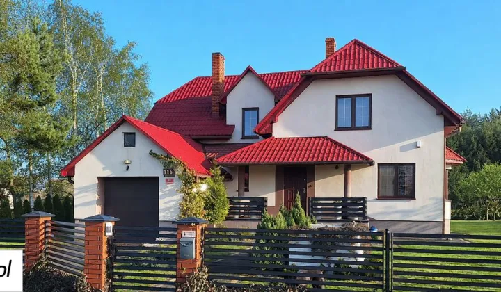 dom wolnostojący, 6 pokoi Moskorzew