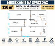 Mieszkanie 3-pokojowe Krapkowice, rynek Rynek. Zdjęcie 1