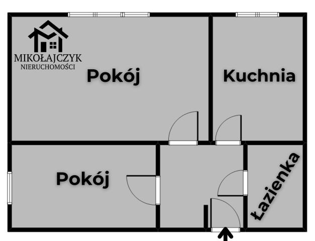 Mieszkanie 2-pokojowe Bartoszyce, ul. Księcia Poniatowskiego. Zdjęcie 7