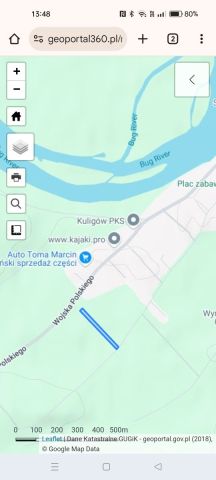 Działka rolno-budowlana Kuligów. Zdjęcie 1