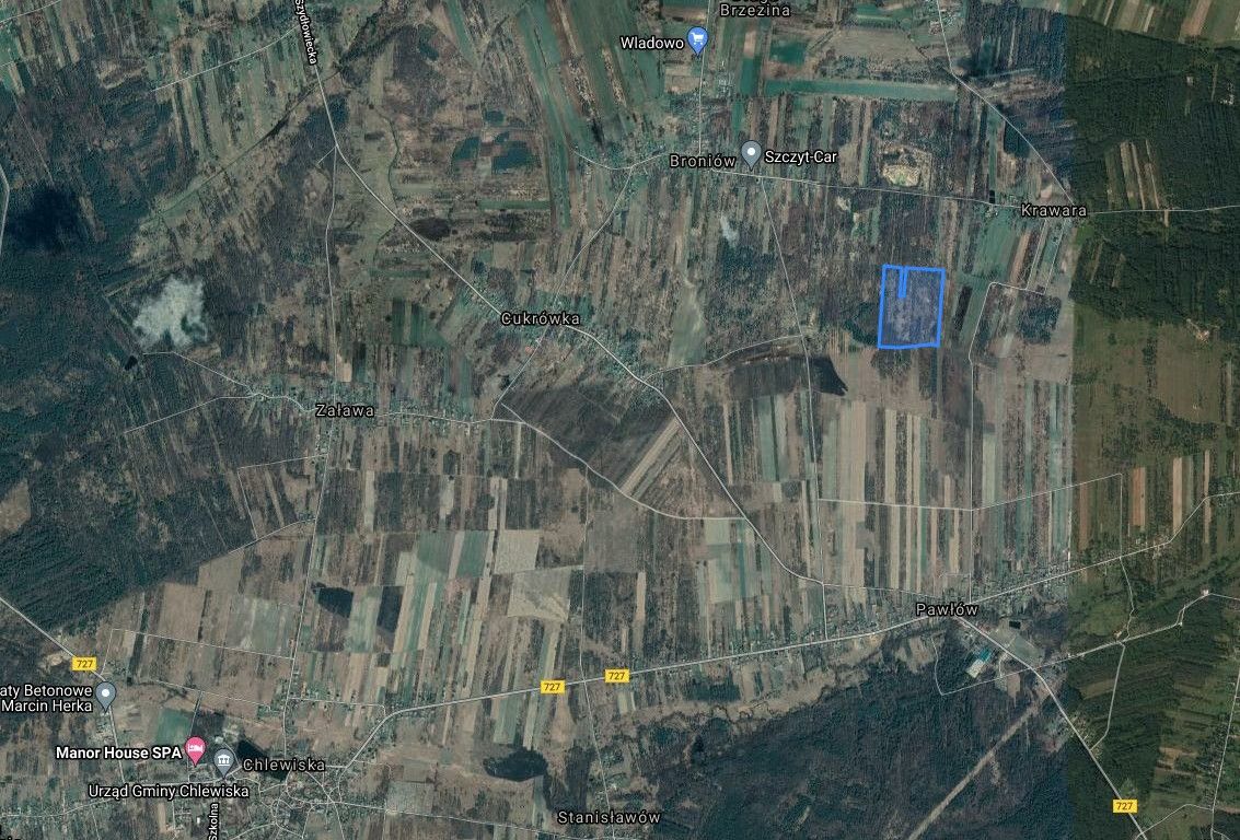 Działka inwestycyjna Broniów. Zdjęcie 4