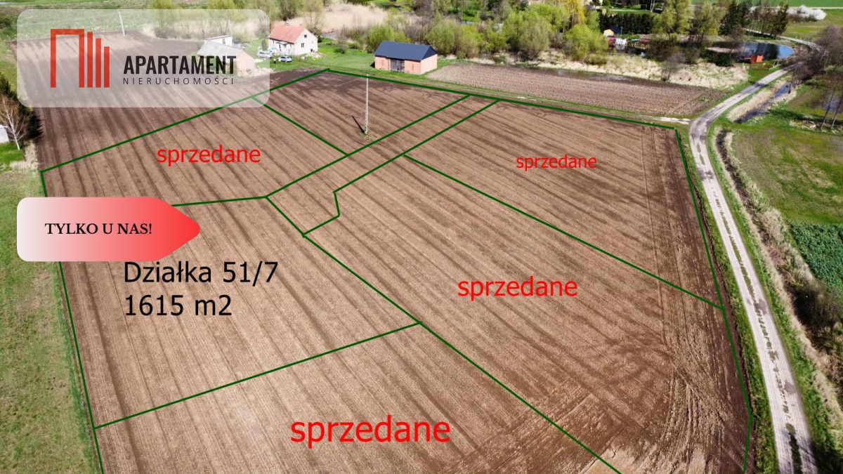 Działka budowlana Grabówko. Zdjęcie 3
