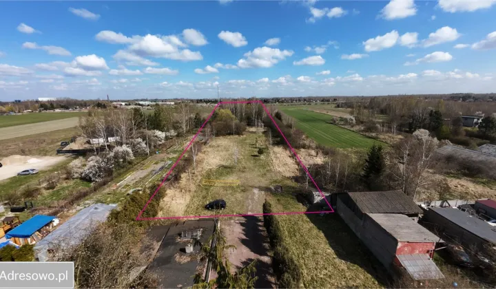 Działka rolno-budowlana Pabianice, ul. 20 Stycznia