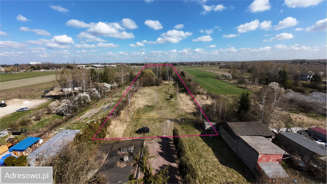 Działka rolno-budowlana Pabianice, ul. 20 Stycznia. Zdjęcie 1