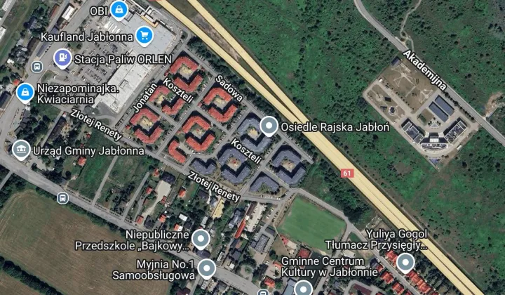 Mieszkanie 1-pokojowe Jabłonna, ul. Sadowa