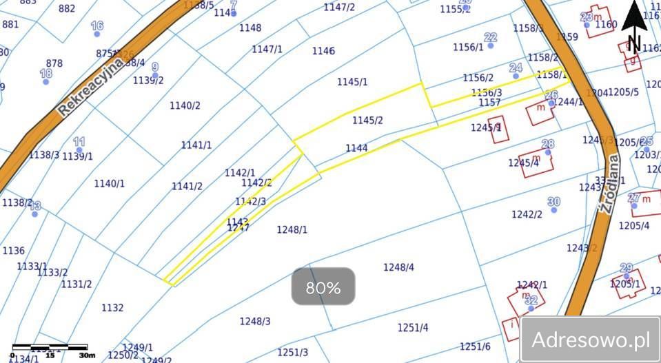Działka rolno-budowlana Skawinki, ul. Źródlana. Zdjęcie 2