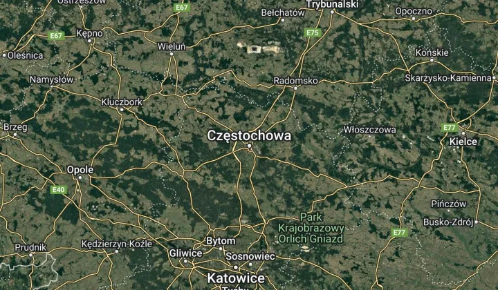 Działka rod Częstochowa Złota Góra