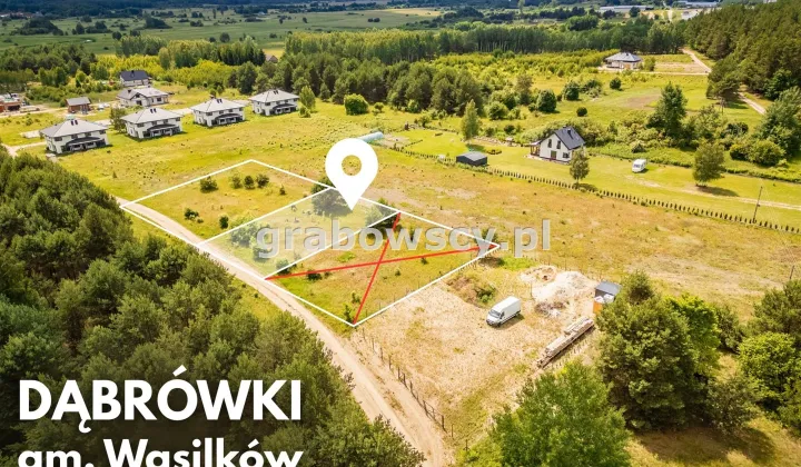 Działka inwestycyjna Dąbrówki, ul. Piaskowa