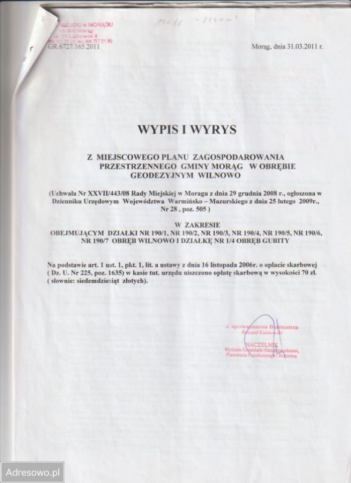 Działka budowlana Wilnowo. Zdjęcie 3